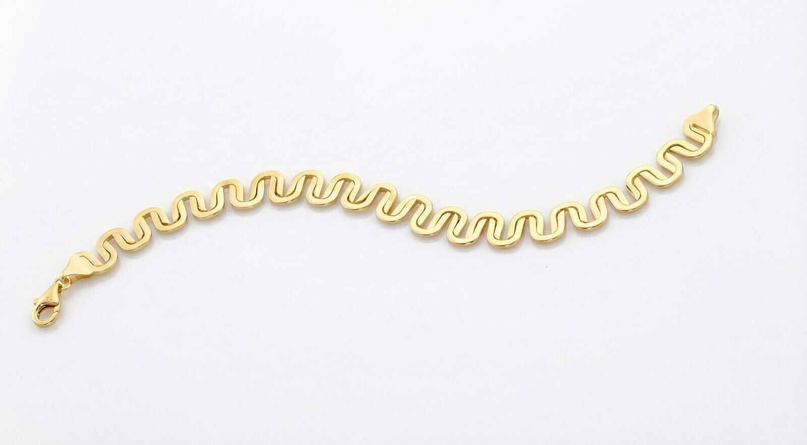 Altın Okyanus Dalgası Bileklik