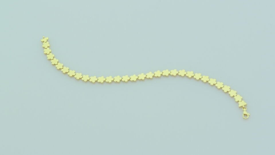 Altın Çiçek Bahçesi Bileklik