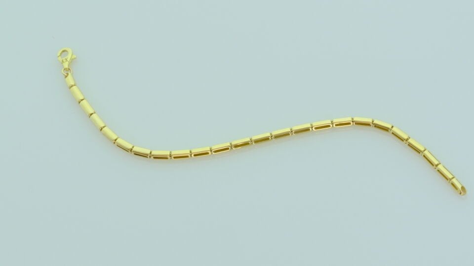 Altın İnce Sütun Bileklik