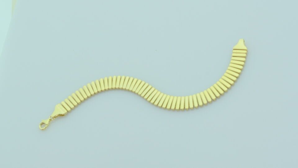 Altın Zarafet Tüneli Bileklik