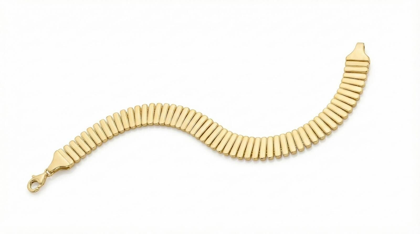 Altın Zarafet Tüneli Bileklik