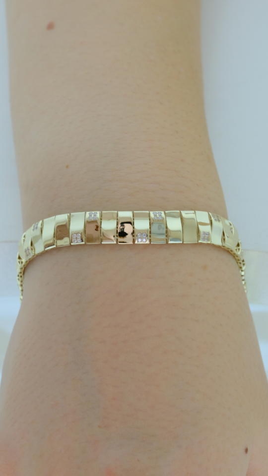 Altın Işık Dansı Bileklik