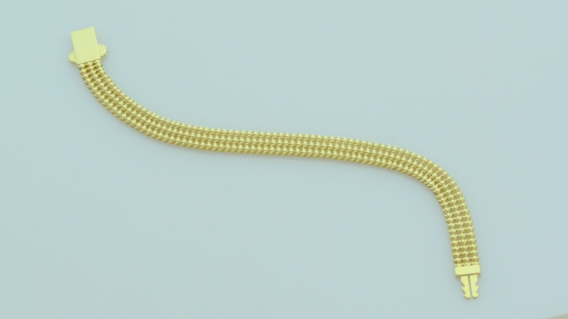 Altın İhtişam Örgü Bileklik