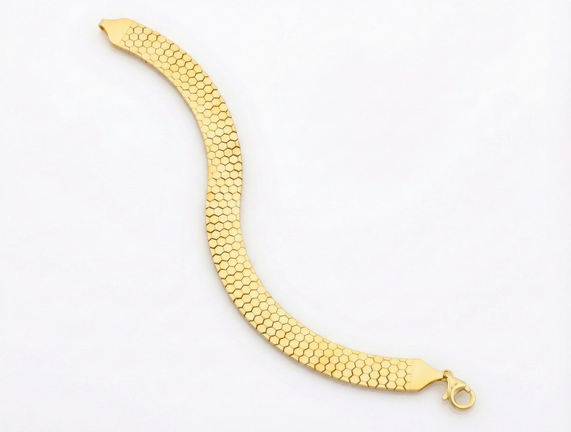 Altın Petek Işıltısı Bileklik