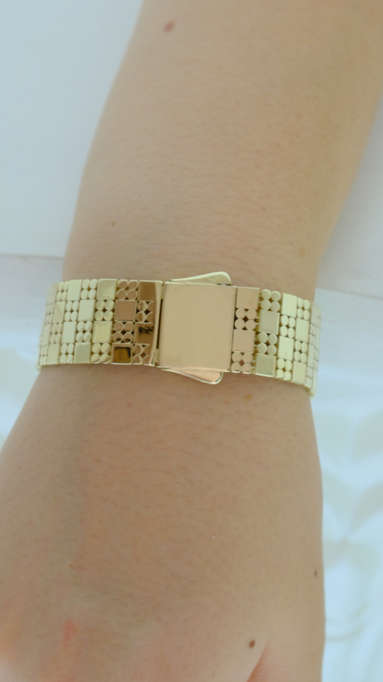 Altın Mozaik Zarafeti Bileklik