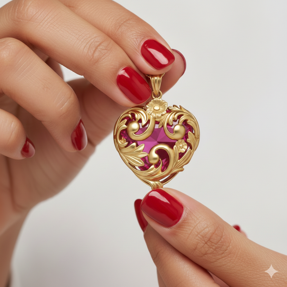 KALP TAŞ HAZİNELİ KOLYE