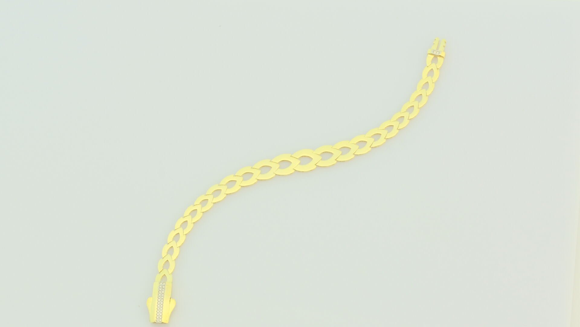 Klasik Düz Formlu Altın Bileklik