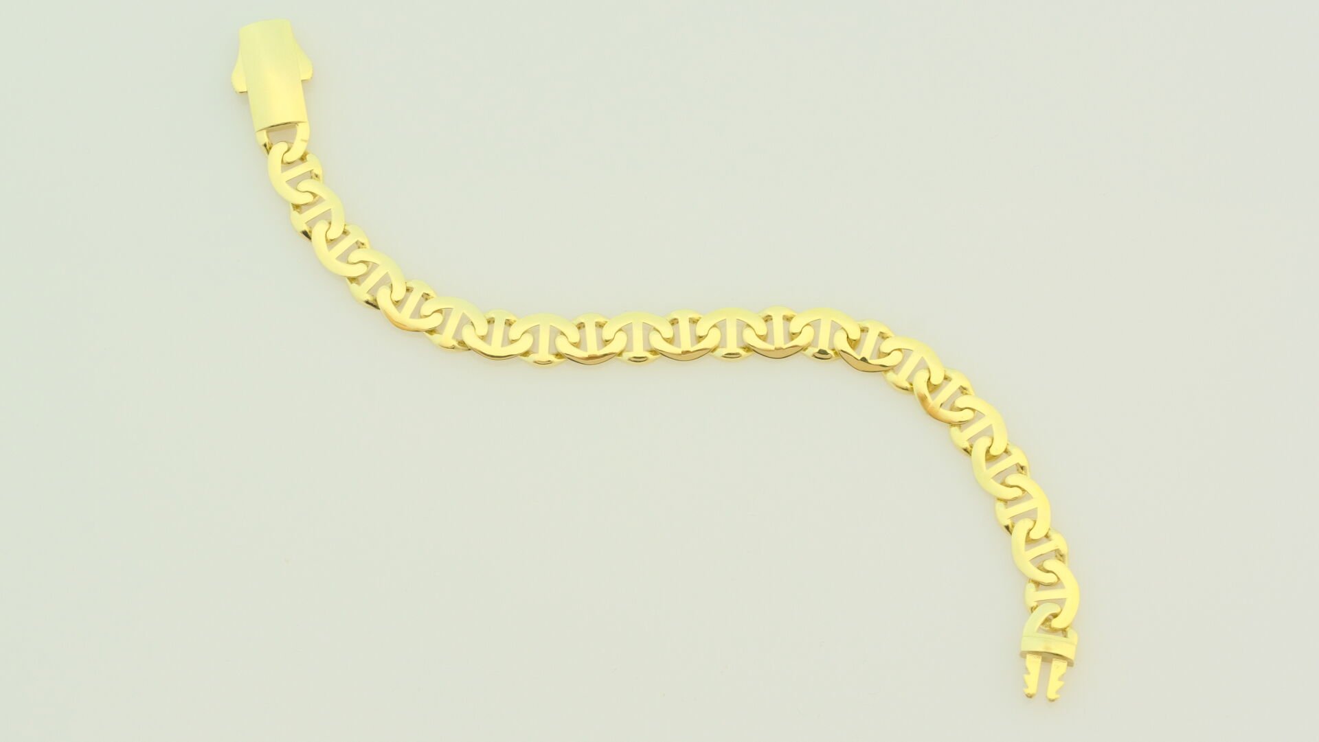 Klasik Zincir Formlu Altın Bileklik