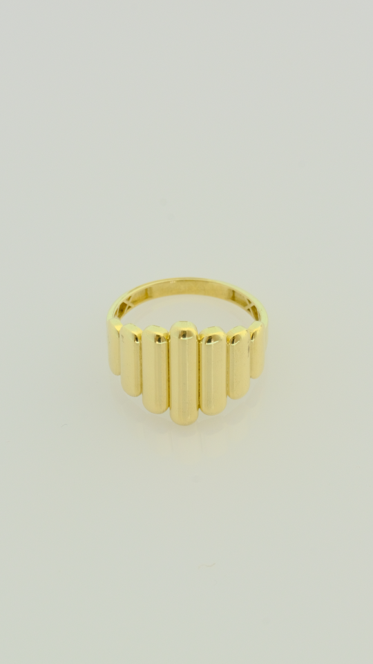 Sade Şerit Altın Yüzük