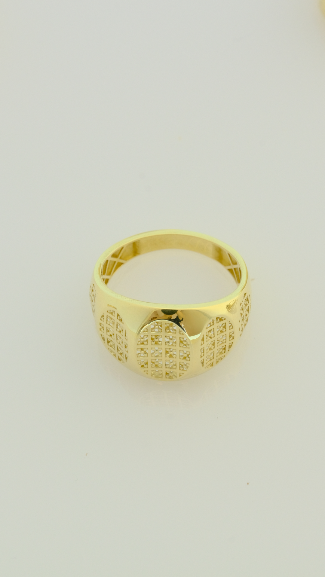 Altın Girdap Yüzük