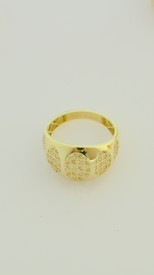 Altın Girdap Yüzük