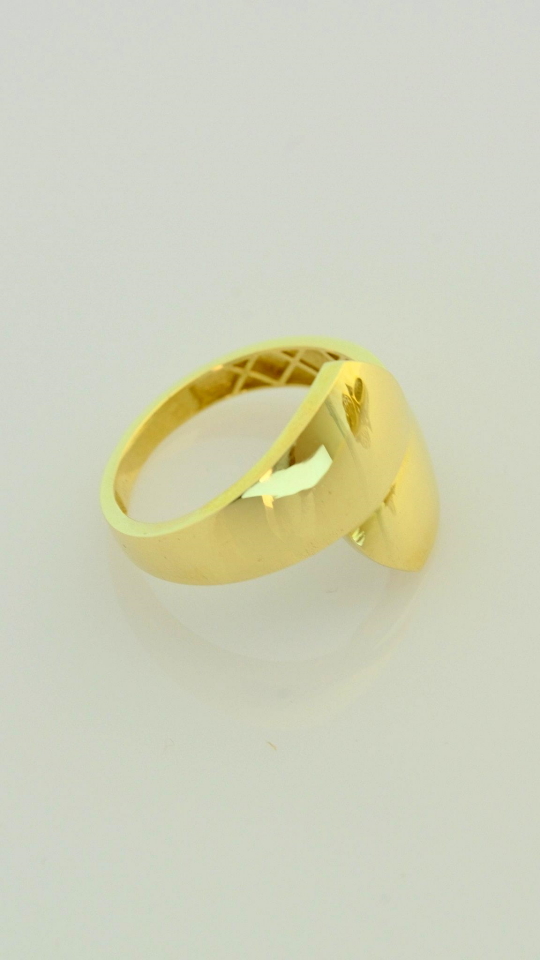 Zarif Kavisli Altın Yüzük