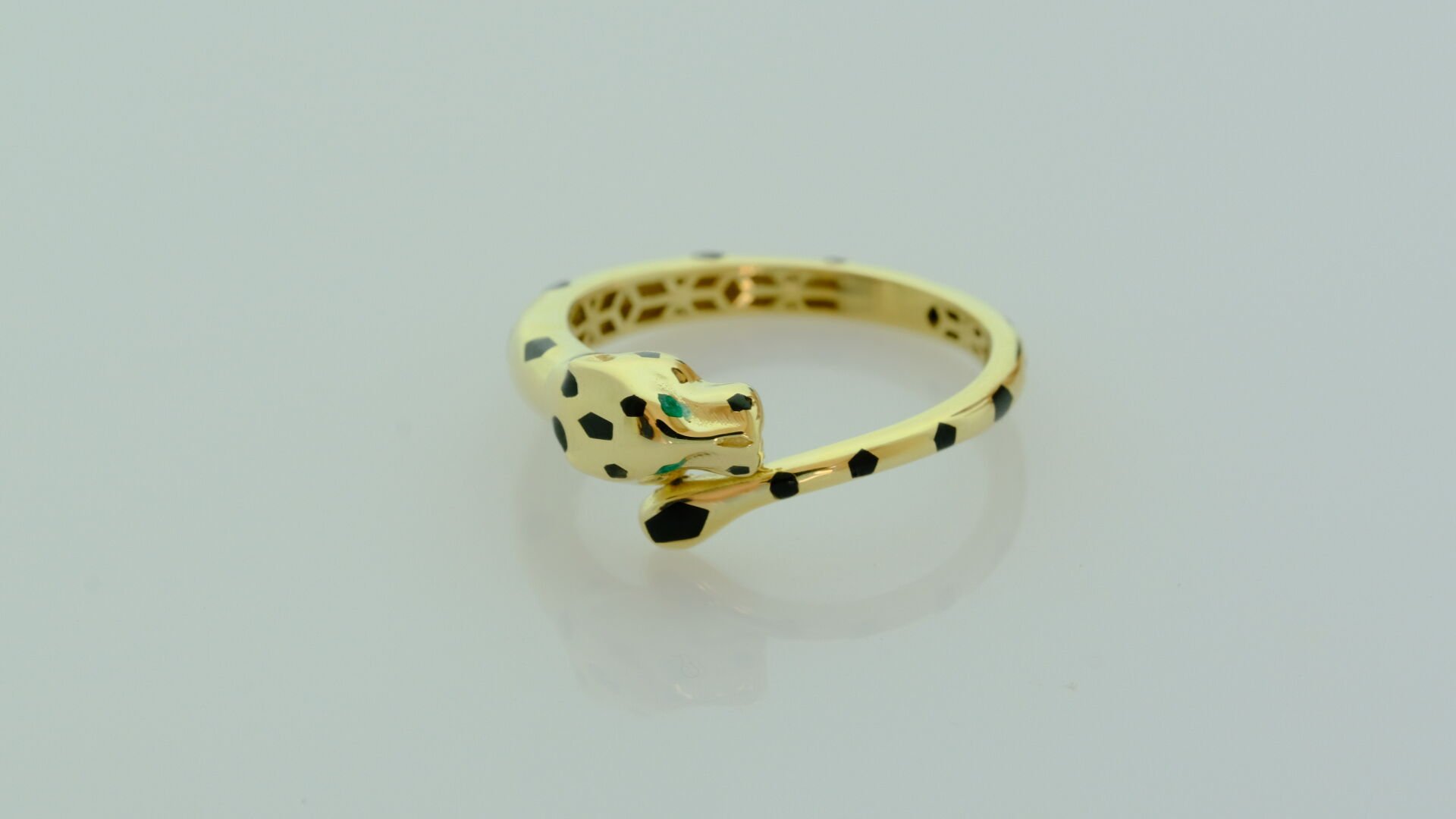 Altın Gizemli Yılan Yüzük