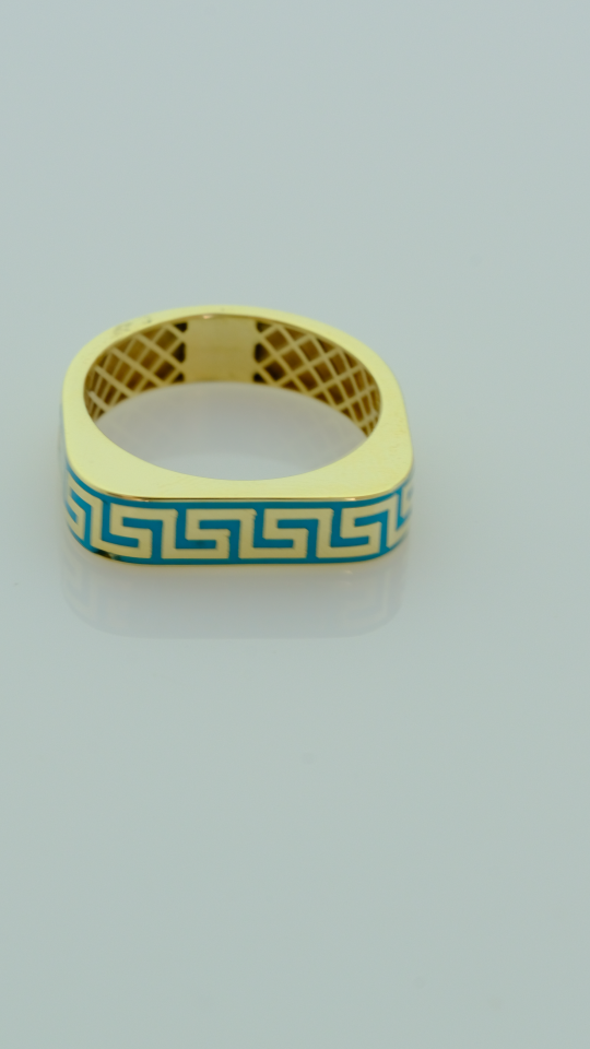 Altın Antik Desen Yüzük