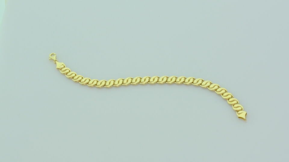 Altın Klasik Zincir Bileklik