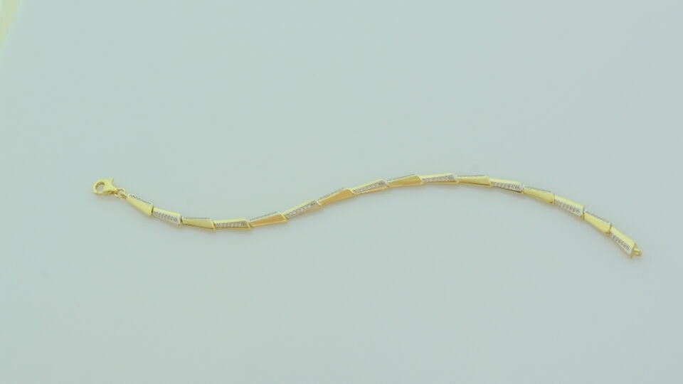 Altın İnce Işıltı Bileklik