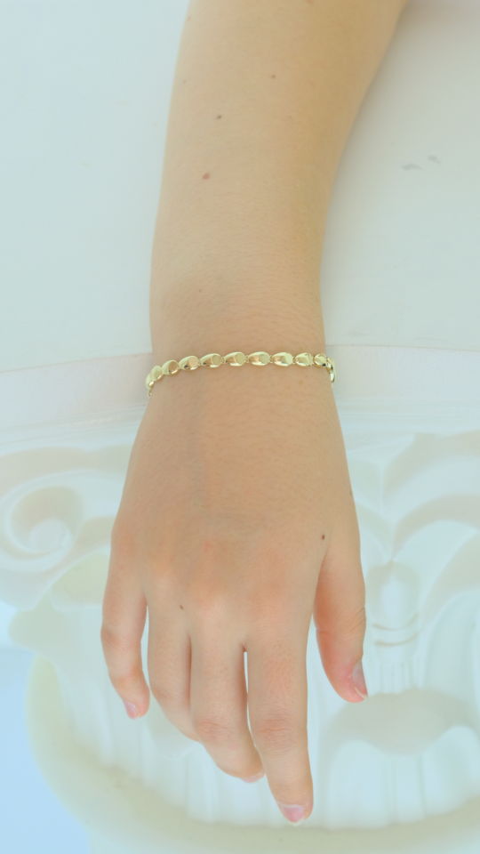 Altın Damla Zarafeti Bileklik